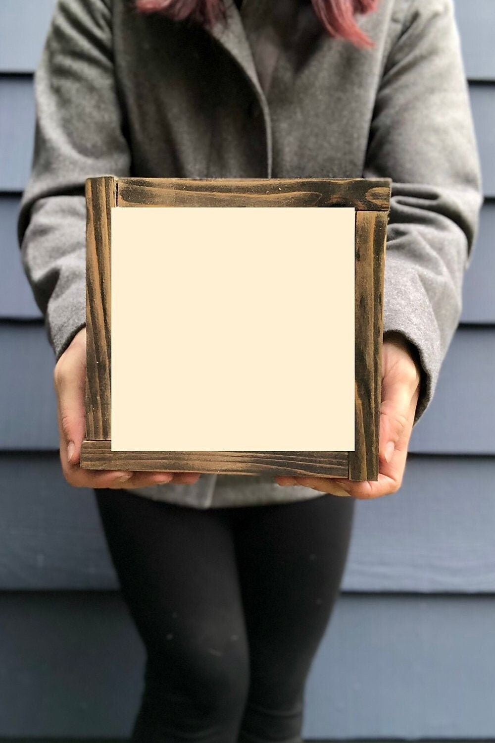 7 10 or 12 CUSTOMIZABLE Wood Framed CUSTOM Etsy