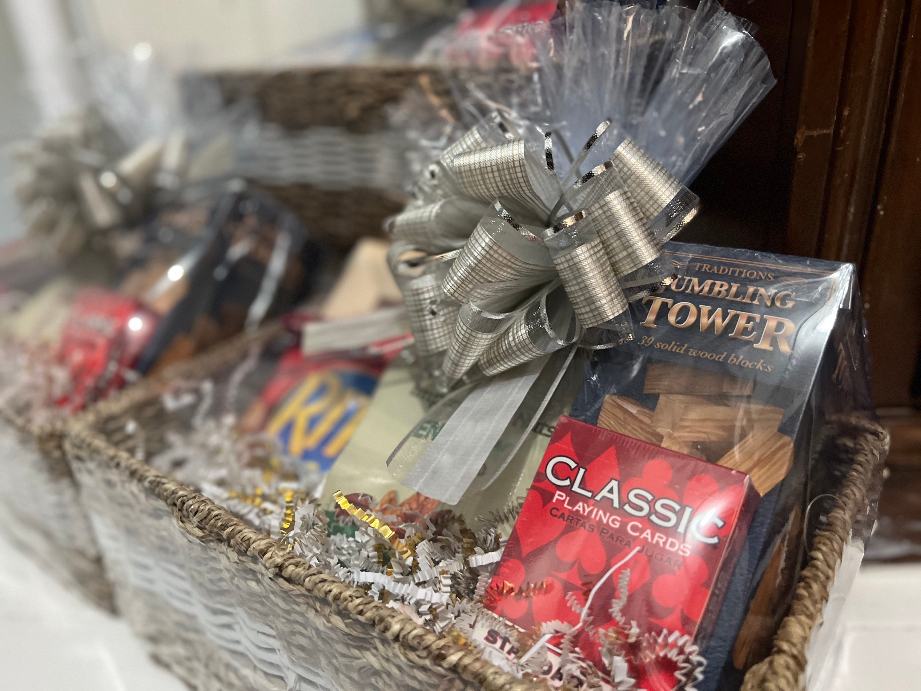 Christmas Games Gift Basket Gift for Her Gift for Him -  Israel