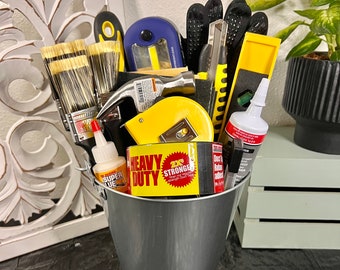 First Time Home Owner Handy Man House Warming Gift Basket Gift For Men