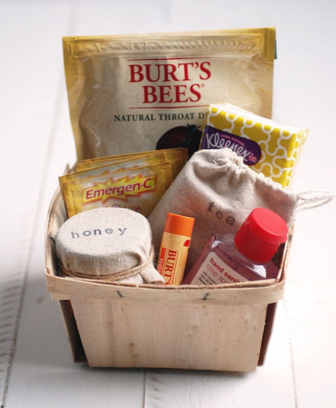 Cold and Flu Recovery Kit Gift Basket Etsy
