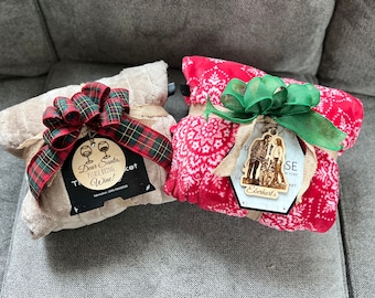 Cozy Home Blanket With Custom Tag- Gift Set Gifts for Men