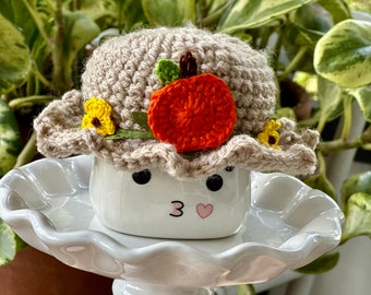 Sombrero de taza de malvavisco caída (taza no incluida)