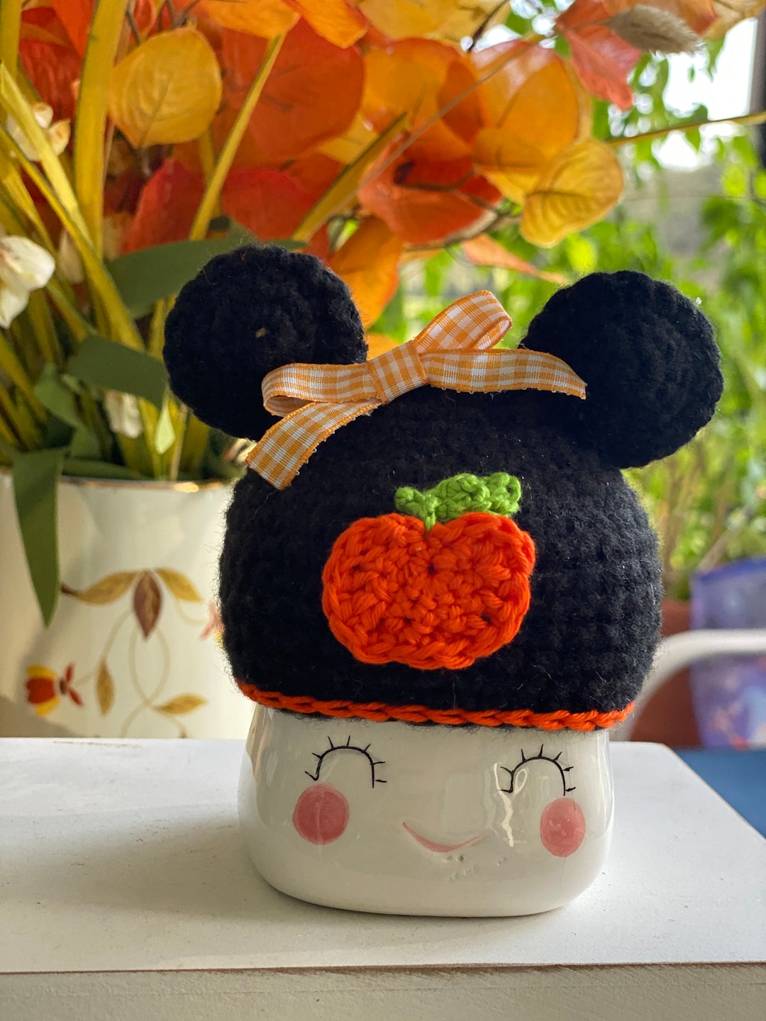 Crochet Marshmallow Mug Hat Minnie Unity Mug Not Included Etsy