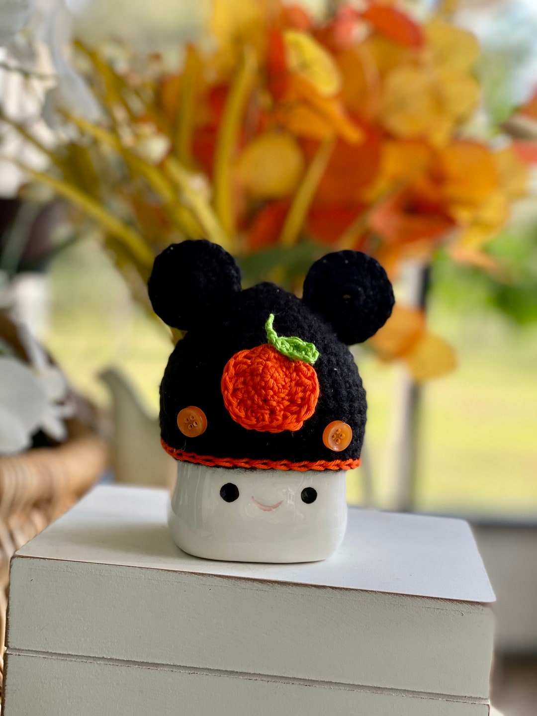 Marshmallow Mug Hat Halloween Mickey Unity Mug Not Included Etsy