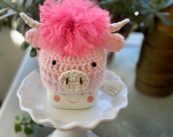 Marshmallow-mokhoed roze koe, Valentijnsdag (mok niet inbegrepen)