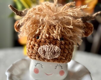 Highland Kuh-Hut für Marshmallow-Tasse (Tasse nicht inklusive)