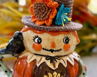 Taza con forma de sombrero de Johanna Parker, decoración, de temporada (taza no incluida)