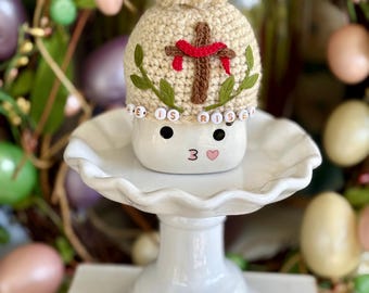Sombrero para tazas de malvavisco, temporada de Pascua (cabeza no incluida)