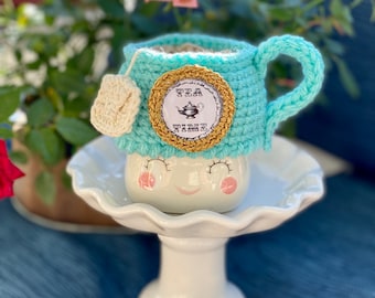 Marshmallow mug hat tea time ( mug not included)