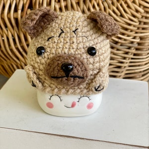 Marshmallow Mug Hat pug dog unity