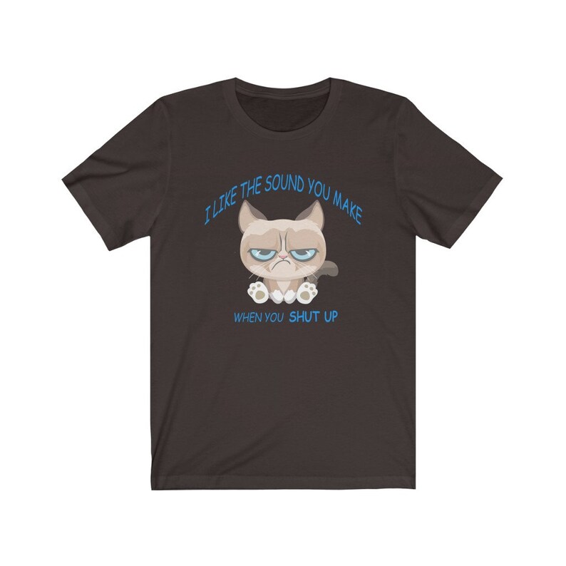 Meow Cat Funny Cat Shirt Introvert Funny T Shirt Grumpy Etsy