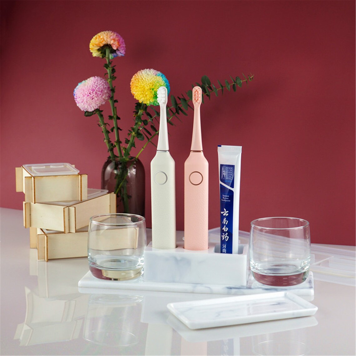 Toothbrush Toothpaste Insert Box Mold Mouthwash Coaster Mold Etsy