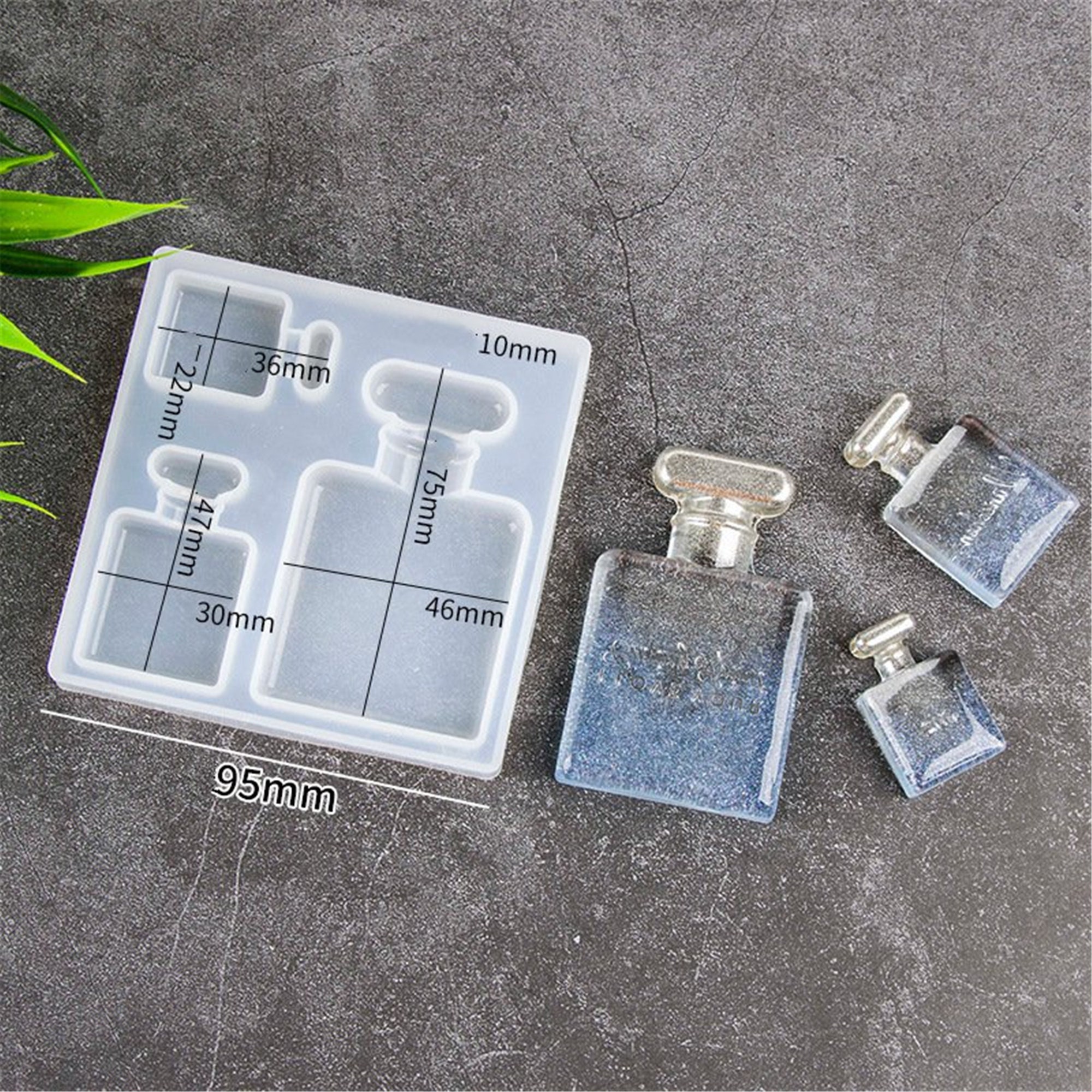 Perfume Bottle Silicone Mold 3d Simulation Perfume Mold Etsy