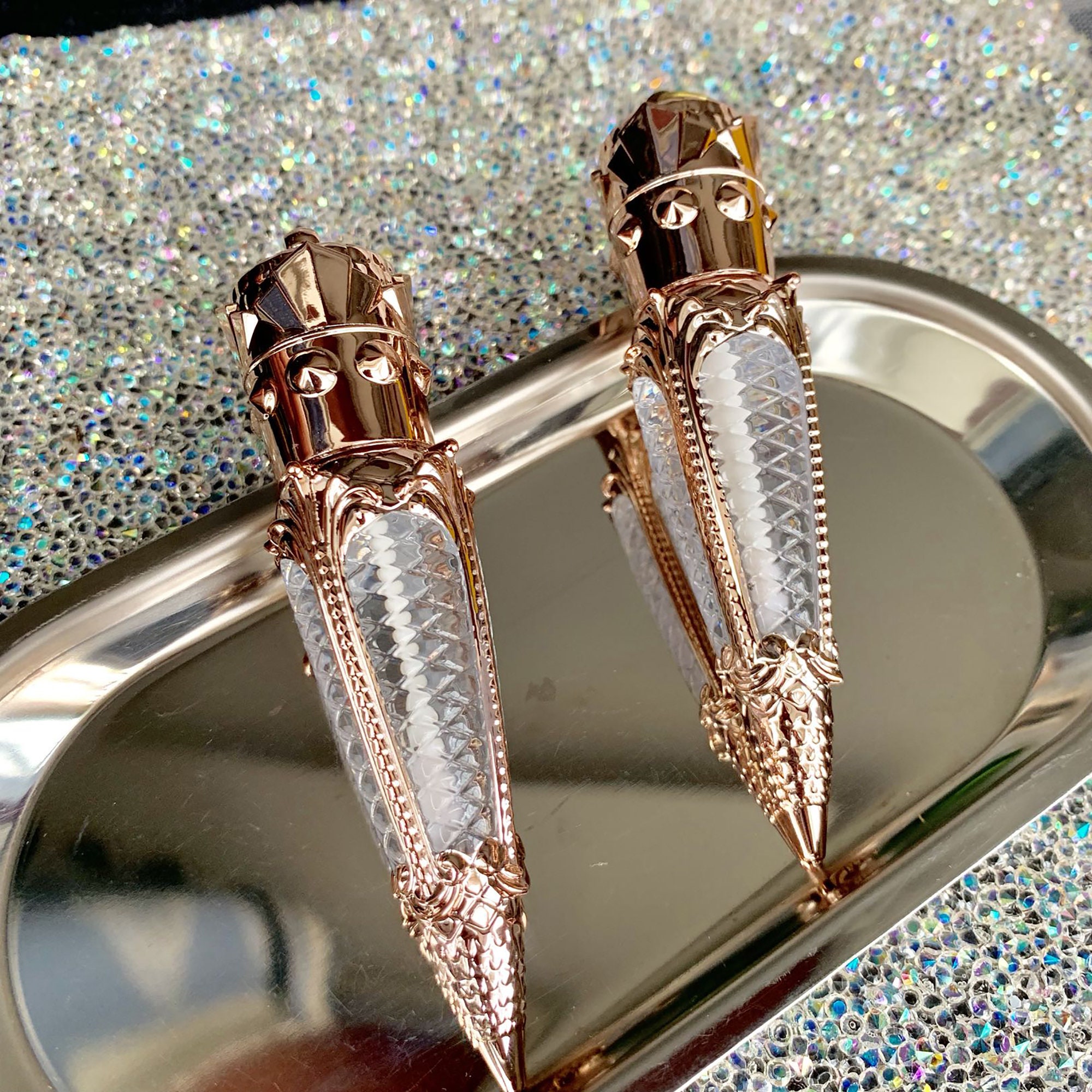 10PCS25 ml Rose Gold Lipstick Tube Empty Lip TubesDIY Etsy