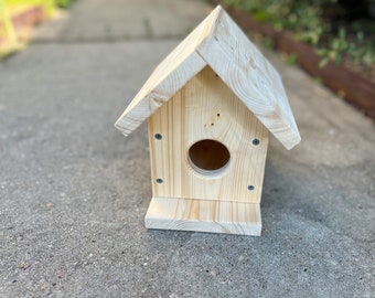 YFPOPONE Kit Fai Da Te Per 4 Casette Per Uccelli In Legno – Per Bambini, Con Colori E Pennelli, Attività Creativa Educativa