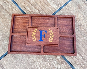 Charcuterie Tray Monogramed, Made from hardwood to last a lifetime, The perfect gift for adults and children, 100% food safe