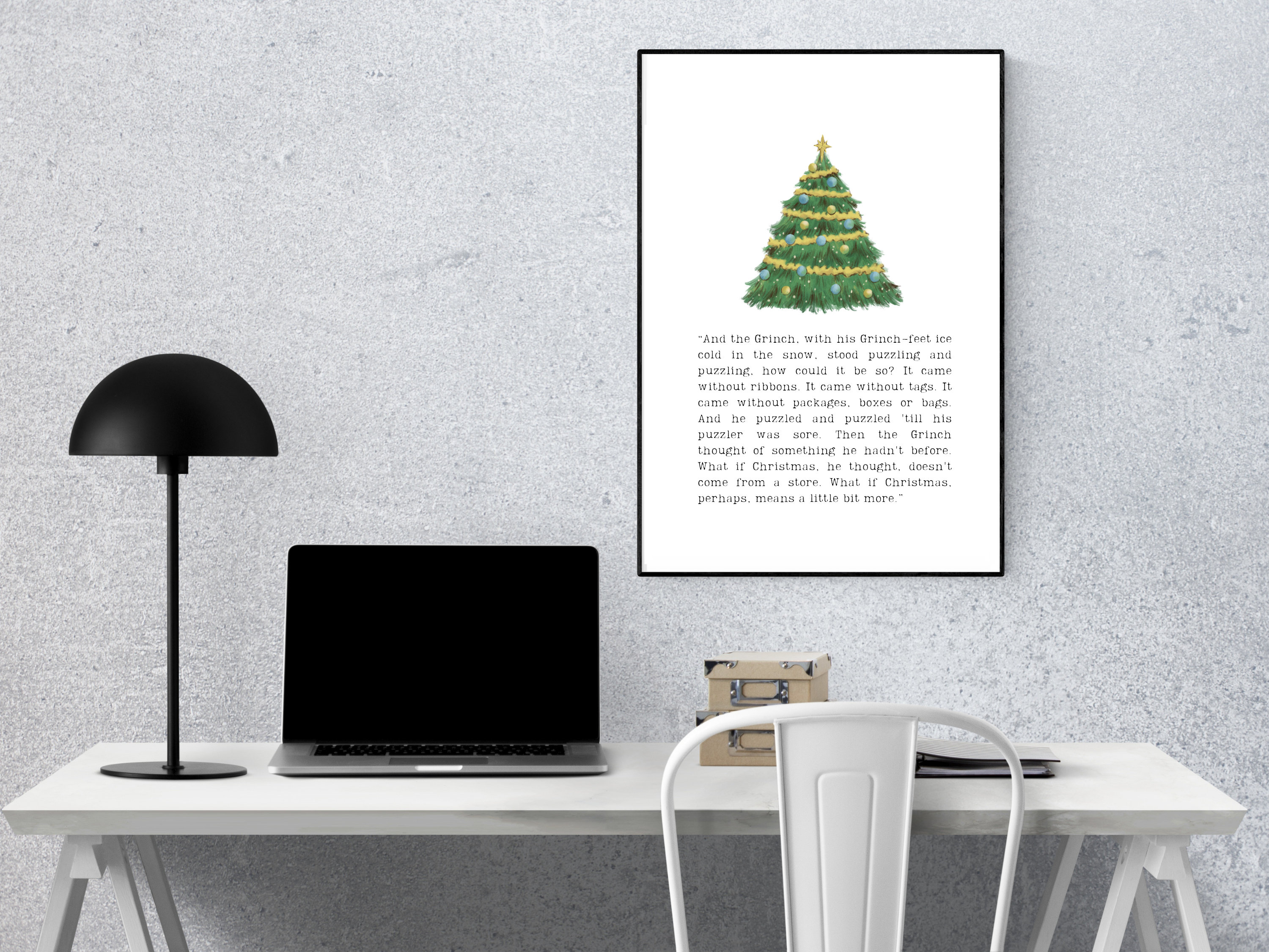 How the Grinch Stole Christmas Printable - Etsy