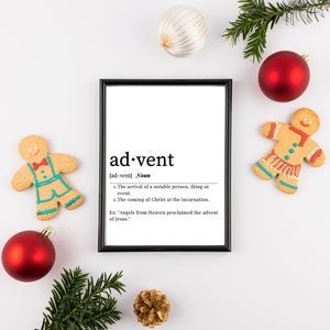 Advent, Definition Wall Art