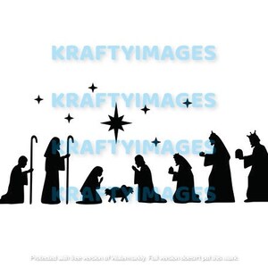 Crèche/png/svg/dxf/eps/Christmas/Jesus/God/Holiday/Merry/Wise Men/Shepard Boy/Unto Us/Child/Inspirational/Christian/Holy Night/