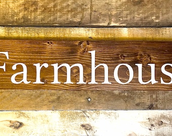 Farmhouse Sign farmhouse rustic decor farmhouse housewarming gift country decor farmhouse decor for the home rustic farm sign cute farmhouse