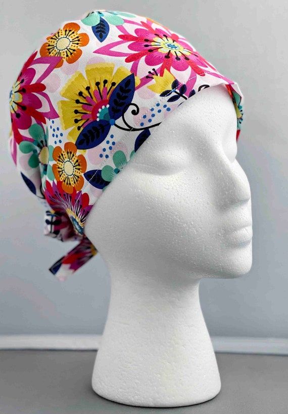 Scrub Cap for Women Hair Cover for 