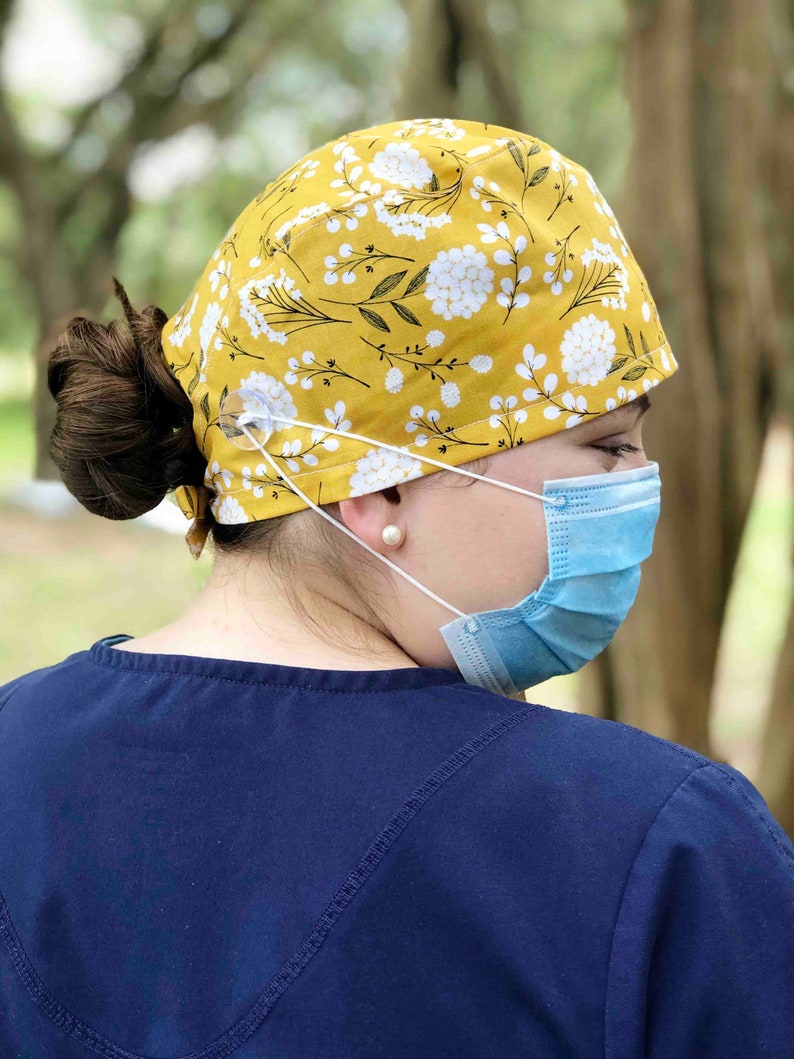 Scrub Cap for Women, Hair Cover for Nurses, Medical Hair Cover, Nurse