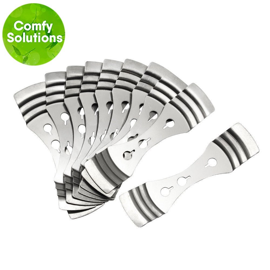 STAINLESS STEEL Centering Wick Holders Metal Candle Making Supples Soy