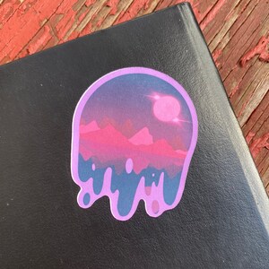 || de l’Aube lilas Autocollant Die Cut