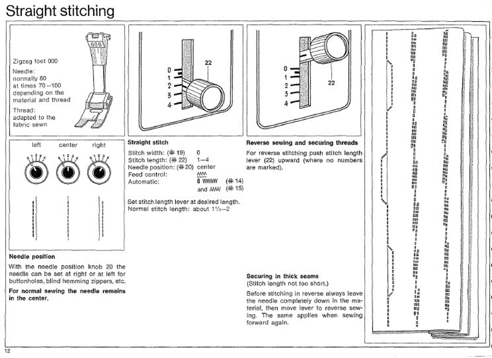 Bernina 830 Record Owners Manual PDF Download | Etsy