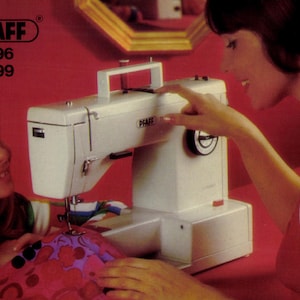 Pfaff 1196 / 1199 Sewing Machine Owners Manual - Digital Download
