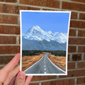 Road to Mt Cook | Original acrylic painting