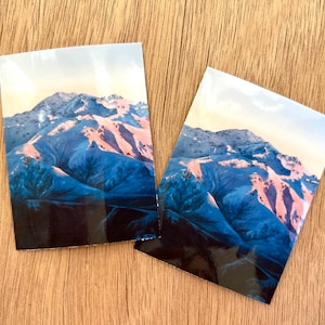 Art Sticker: Alpenglow