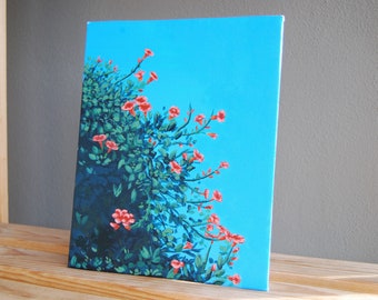 Santa Fe Flowers | Original acrylic painting on canvas