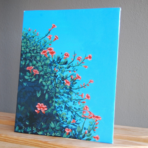 Santa Fe Flowers | Original acrylic painting on canvas