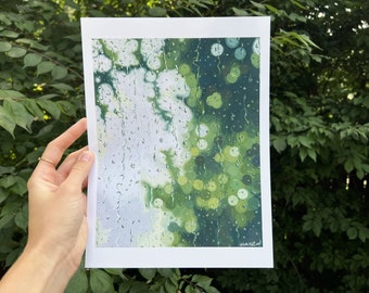 Art Print: Midsummer Rainstorm