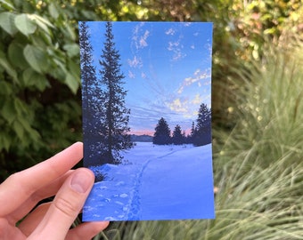 Art Postcard: Northern Tundra