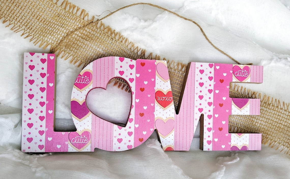 Valentine Wall Decor Etsy