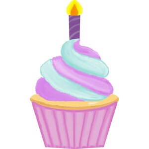 Cupcake Birthday Card