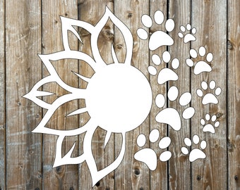 Download Custom Paw Print Decals Paw Print Decal Vinyl Decal Etsy