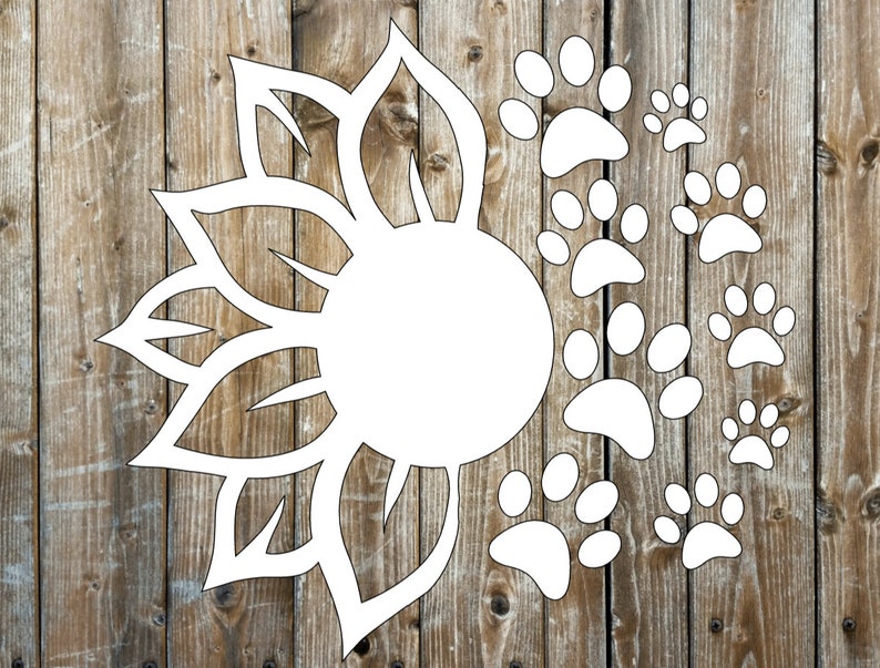 Free Free 214 Sunflower Paw Svg SVG PNG EPS DXF File