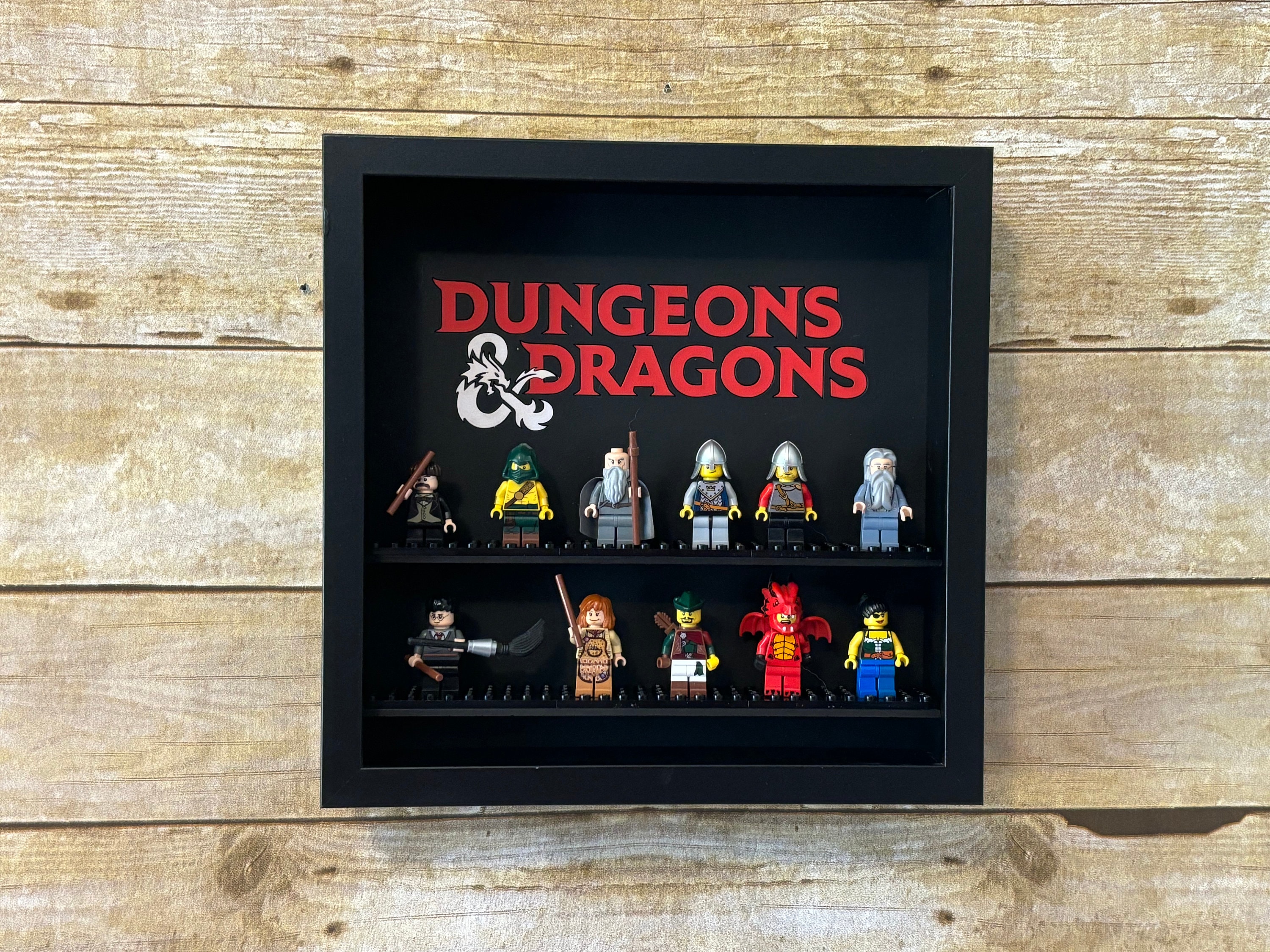 Lego Minifigure Display Build Minifigure Display Box – Many - Main Image