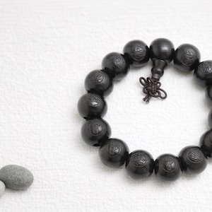 Handmade 108 Rudraksha Mala · Meditation Beads with Consecration Card & Colorful Pouch