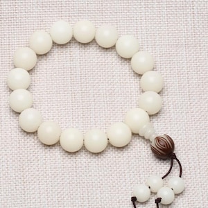 Long Stretchy Tibetan 18 10mm Bodhi Seed Prayer Beads Yoga Meditation Buddism Wrist  Mala Bracelet W lotus beads and counting beads