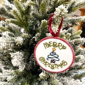 Merry Christmas Ornament