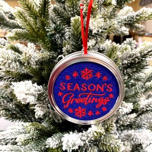 Season Greetings Ornament