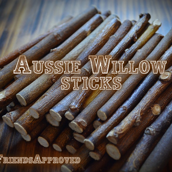 Aussie willow sticks, treats for chinchillas