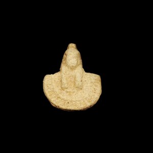 Rare Antique Stone Amulet Figurine of Ancient Egyptian