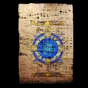 &quot;Seltenes antikes ägyptisches &quot;&quot;Celestial Goddess NUT&quot;&quot; Bild (50 x 33 cm)&quot;