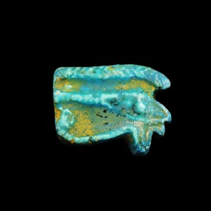 Rare Authentic Antique Egyptian Terracotta Eye of Horus Amulet – Small & Powerful Protection Charm