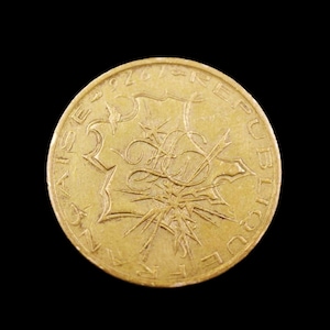Feine authentische Sammler ALTE Münze 1976 FR Frankreich 10 Francs